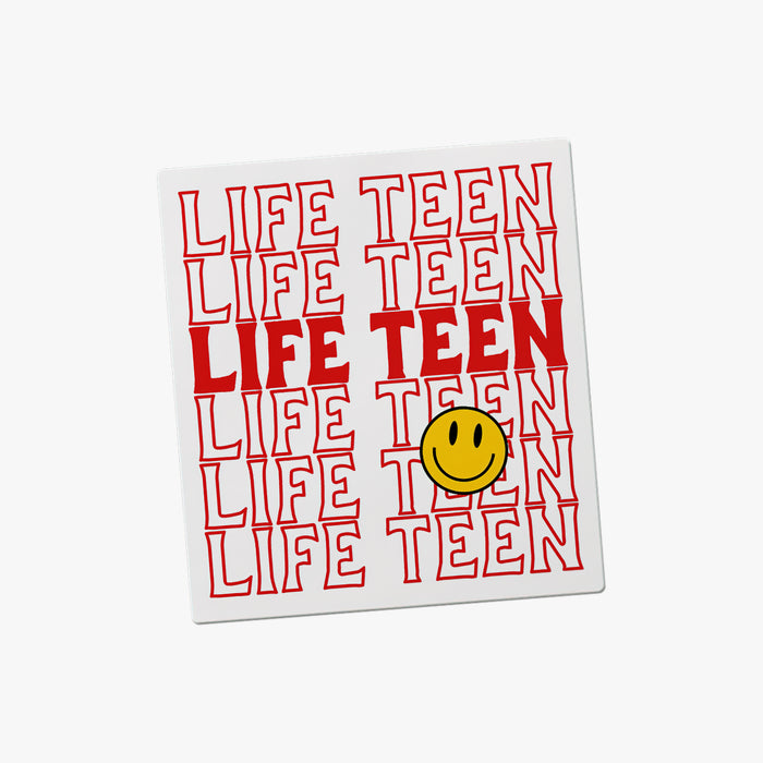 Life Teen Smiley Sticker