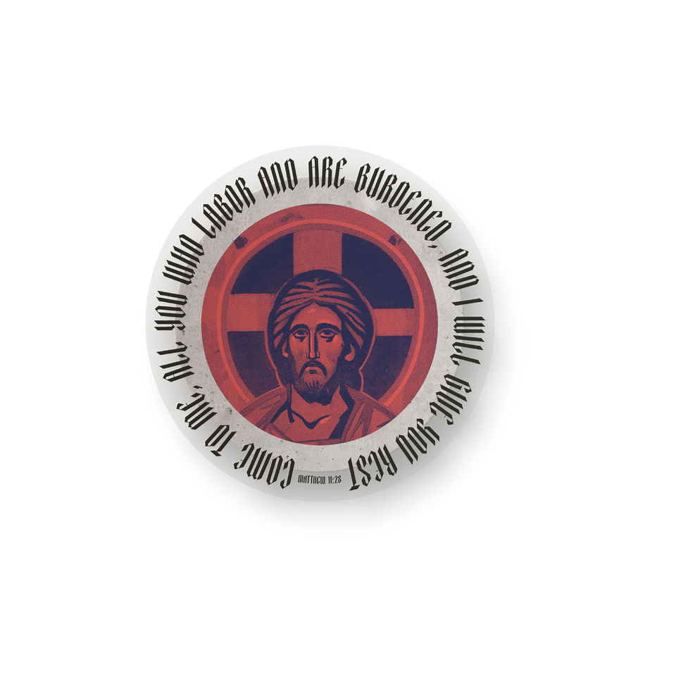 Christ Icon Logotype Christ Icon Sticker – Shop Life Teen