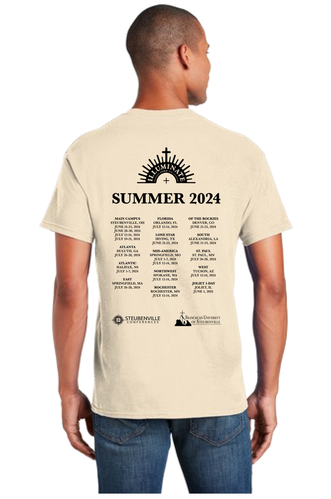 "Illuminate" Steubenville Theme T-Shirt '24 (Preorder)