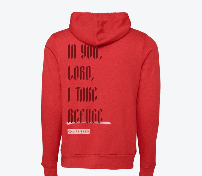Sudadera con capucha del santuario