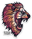 Lion Has Triumphed Die Cut Sticker