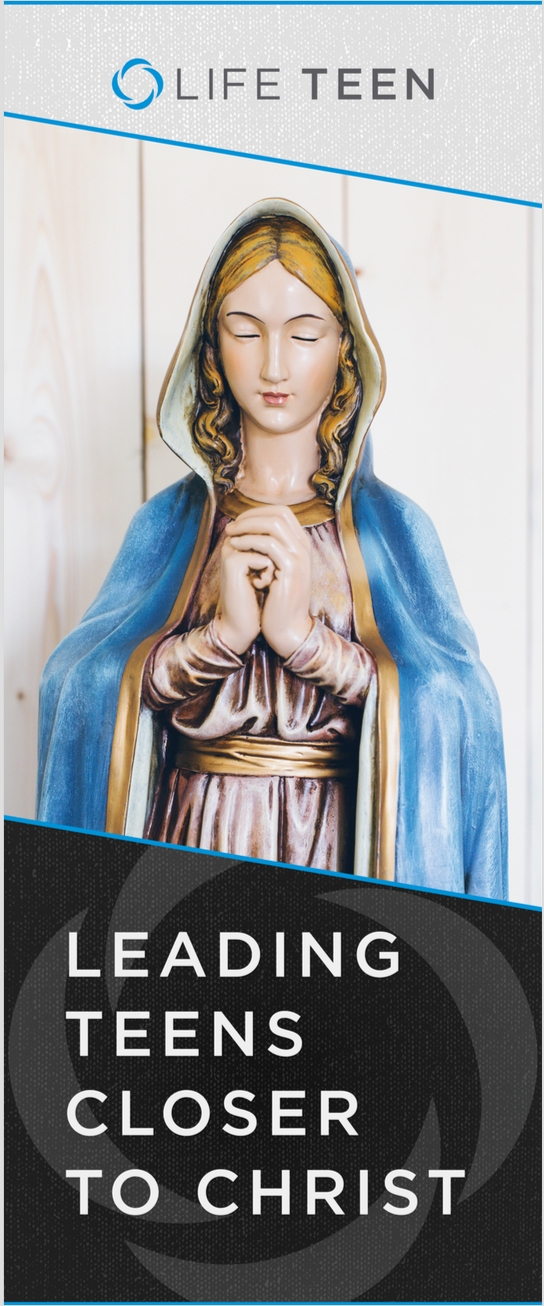 Life Teen "Mary" Banner Digital Download